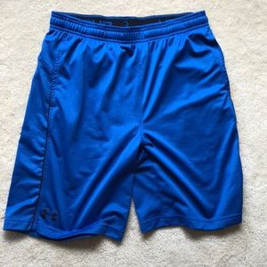 Under armor blue shorts size large